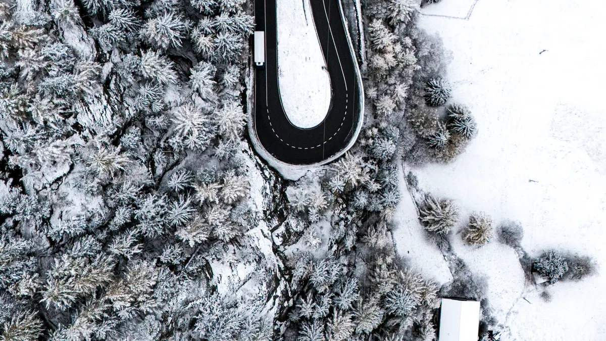SaaS listing sites: how they differ and where each fits — Aerial Winter View of Saas-Fee Road